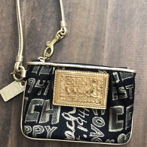 Coach wristlet